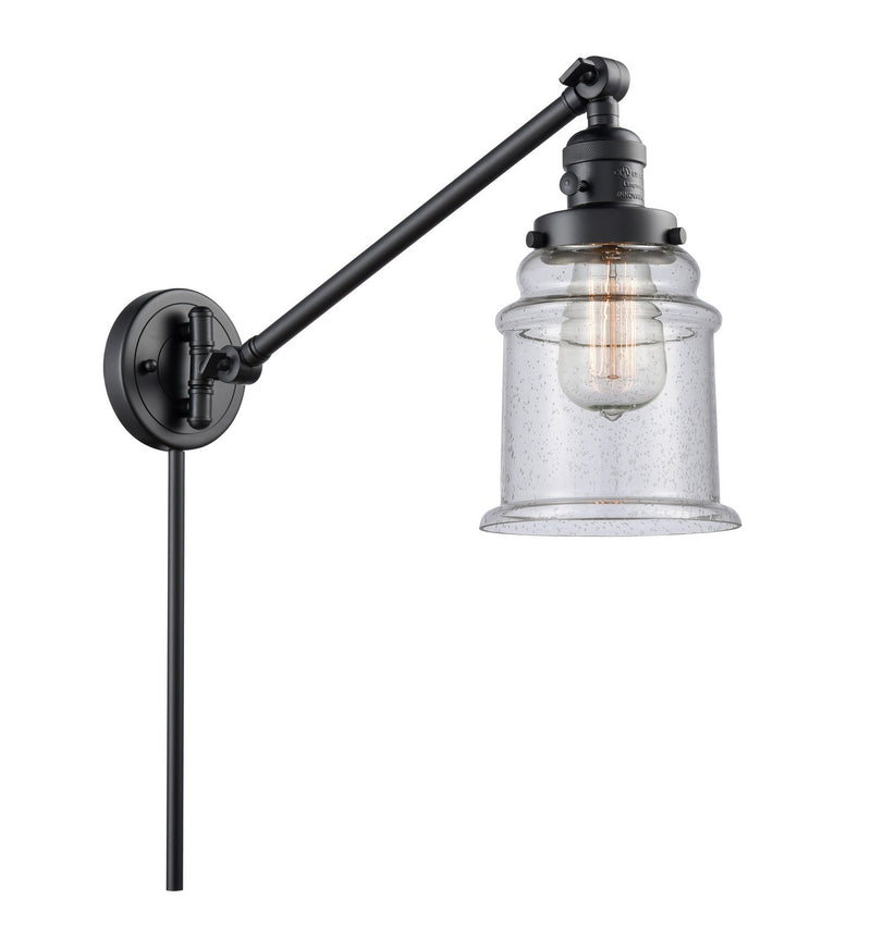 Innovations 237-BK-G184-LED LED Swing Arm Lamp, Matte Black