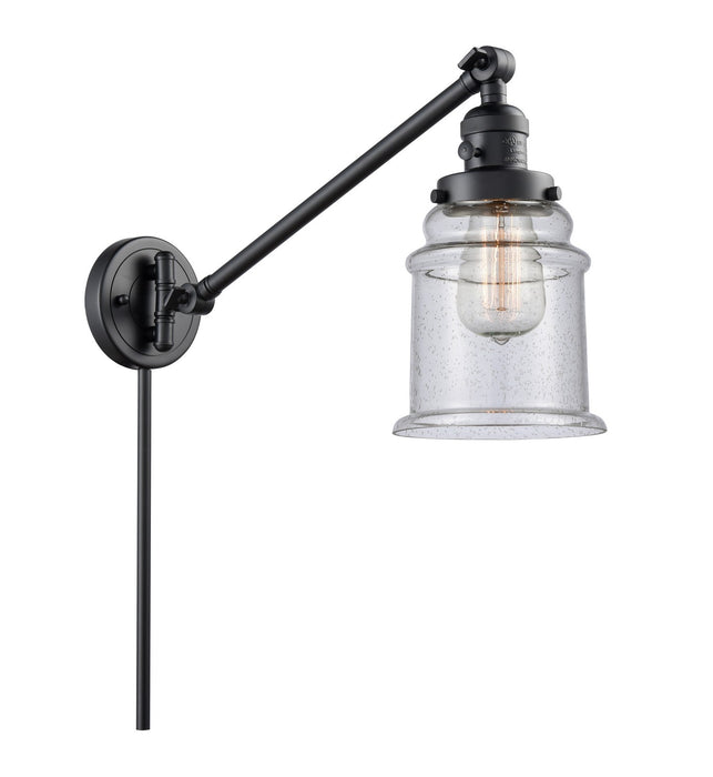 Innovations 237-BK-G184-LED LED Swing Arm Lamp, Matte Black