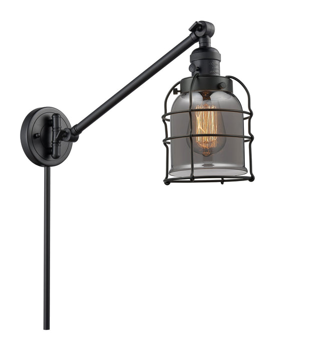 Innovations 237-BK-G53-CE-LED LED Swing Arm Lamp, Matte Black