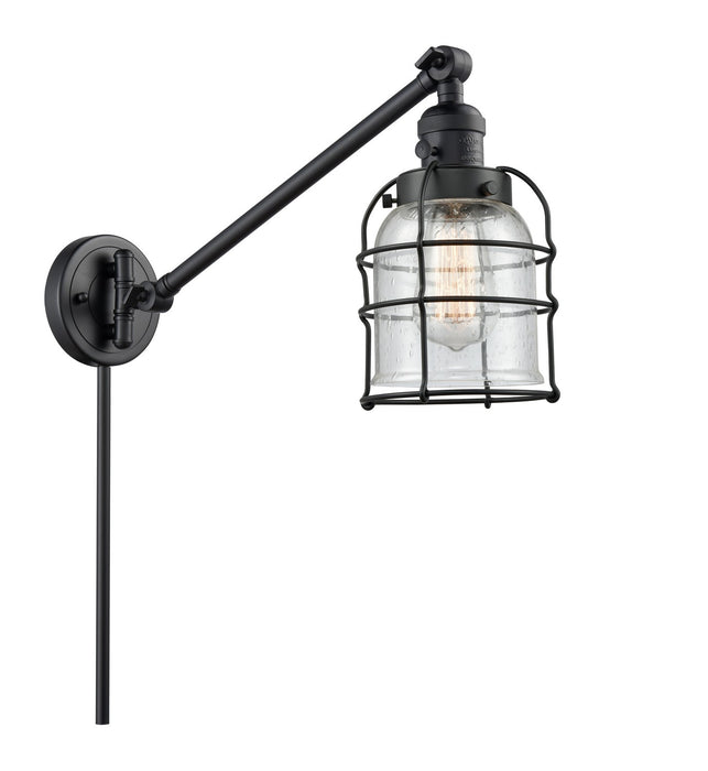 Innovations 237-BK-G54-CE-LED LED Swing Arm Lamp, Matte Black