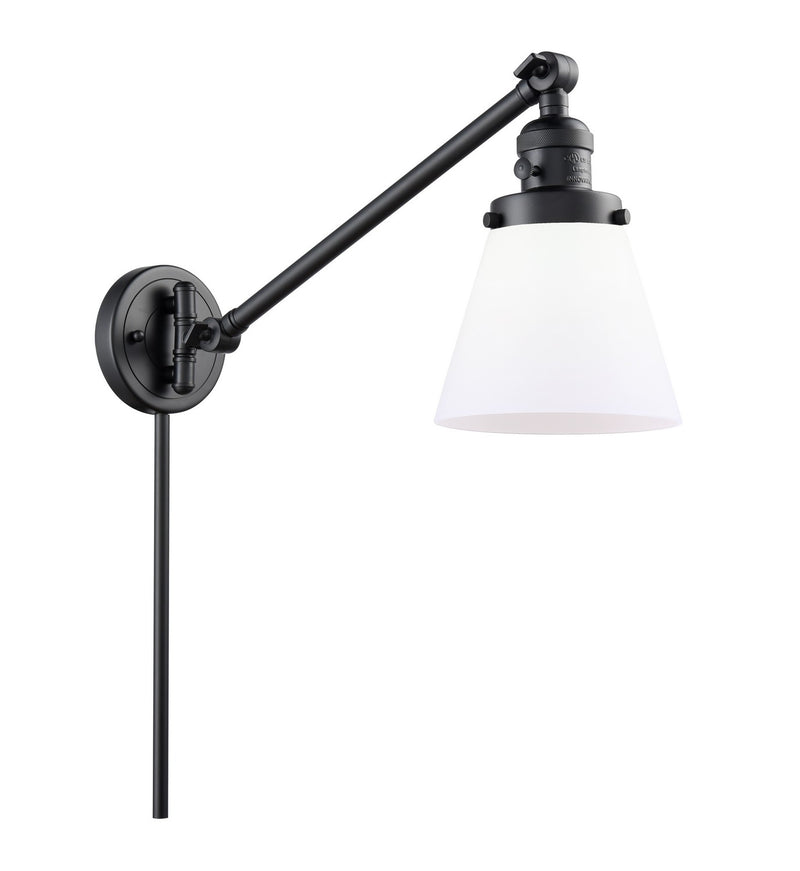 Innovations 237-BK-G61-LED LED Swing Arm Lamp, Matte Black