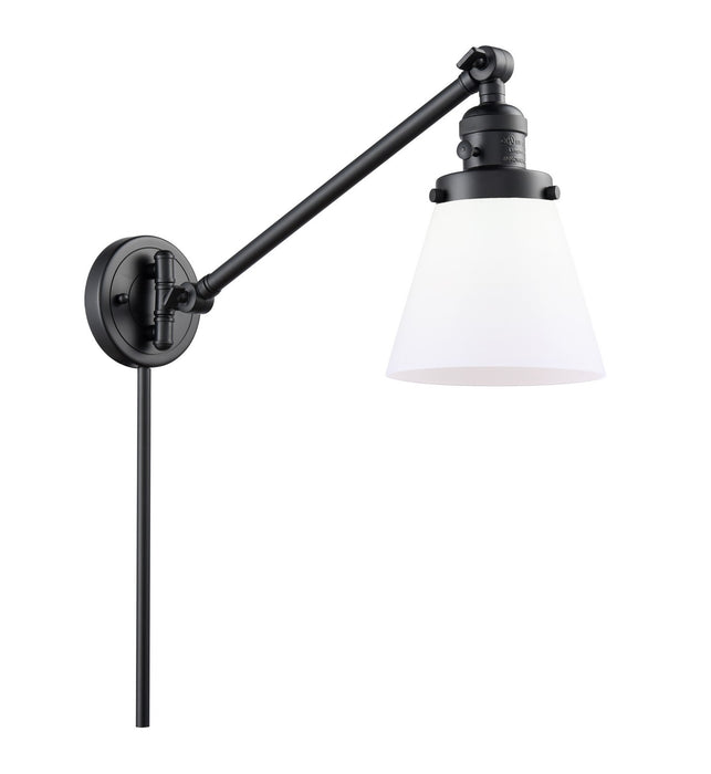 Innovations 237-BK-G61-LED LED Swing Arm Lamp, Matte Black