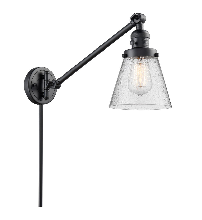 Innovations 237-BK-G64-LED LED Swing Arm Lamp, Matte Black