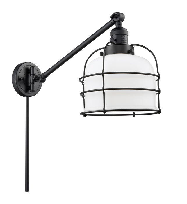 Innovations 237-BK-G71-CE-LED LED Swing Arm Lamp, Matte Black