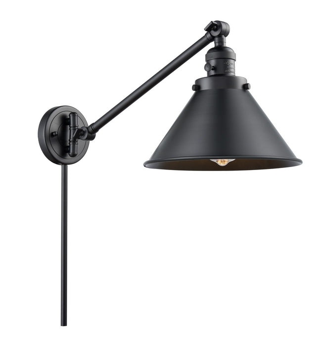 Innovations 237-BK-M10-BK-LED LED Swing Arm Lamp, Matte Black