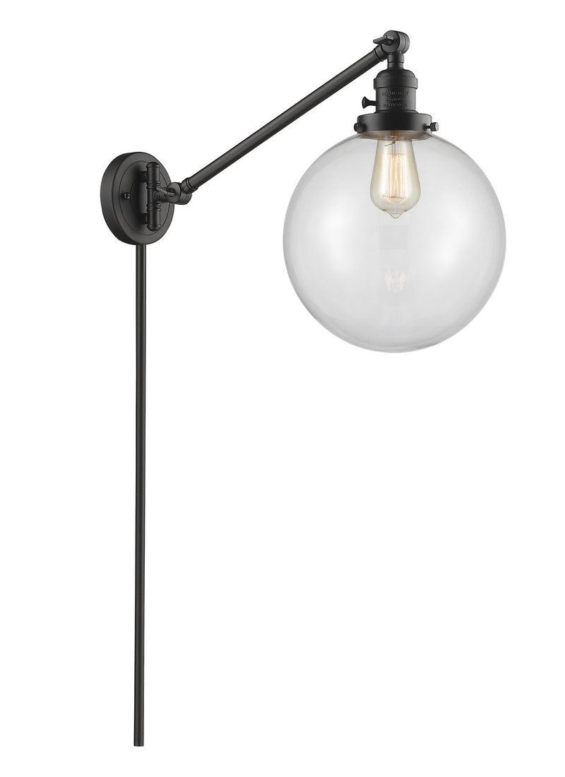 Innovations 237-OB-G202-10-LED LED Swing Arm Lamp, Oil Rubbed Bronze