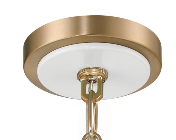 Crystorama XAV-B8301-VG One Light Pendant, Vibrant Gold