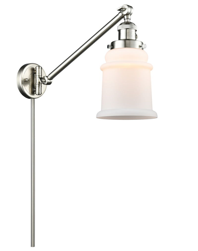 Innovations 237-SN-G181-LED LED Swing Arm Lamp, Brushed Satin Nickel