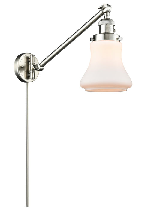 Innovations 237-SN-G191-LED LED Swing Arm Lamp, Brushed Satin Nickel