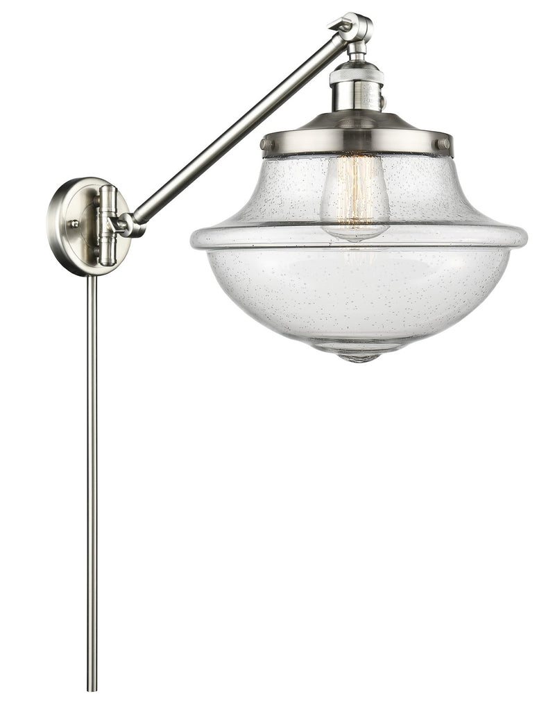 Innovations 237-SN-G544-LED LED Swing Arm Lamp, Brushed Satin Nickel