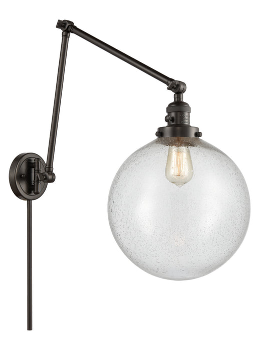 Innovations 238-OB-G204-12 One Light Swing Arm Lamp, Oil Rubbed Bronze