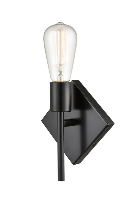 Innovations 425-1W-BK-LED LED Wall Sconce, Matte Black