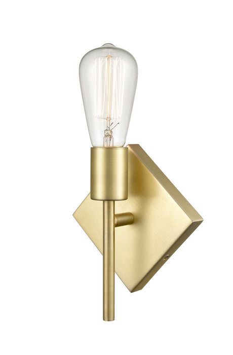 Innovations 425-1W-SB-LED LED Wall Sconce, Satin Brass