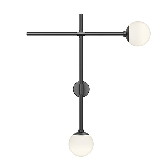Sonneman 2062.25 LED Wall Sconce, Satin Black