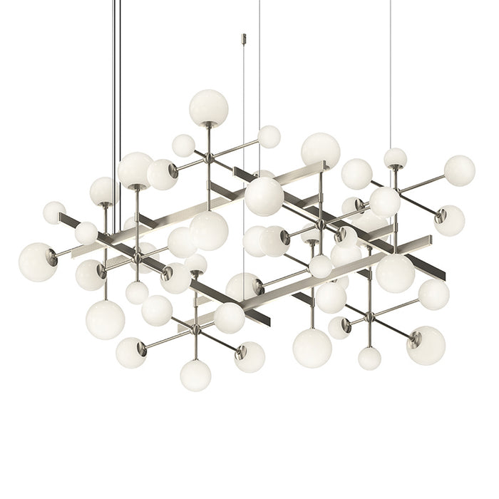 Sonneman 2065.13 LED Pendant, Satin Nickel