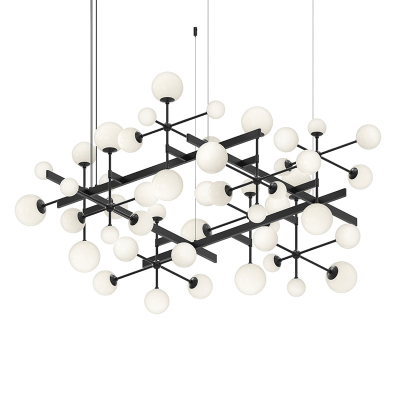 Sonneman 2065.25 LED Pendant, Satin Black