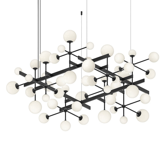 Sonneman 2065.25 LED Pendant, Satin Black