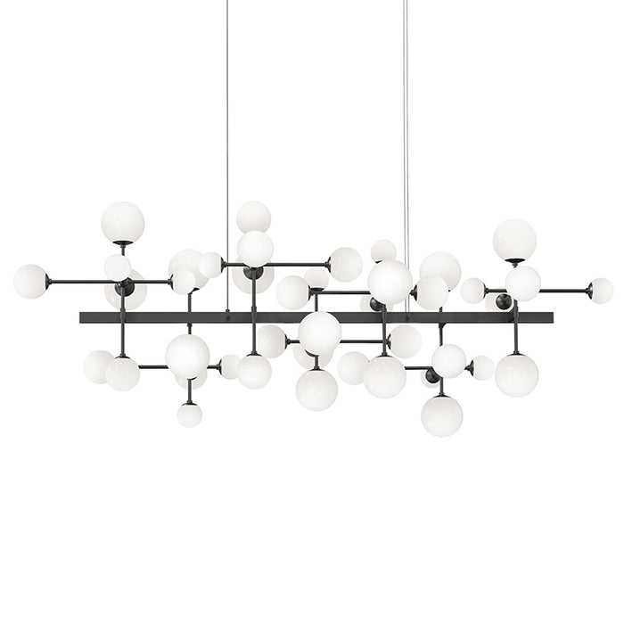 Sonneman 2066.25 LED Pendant, Satin Black