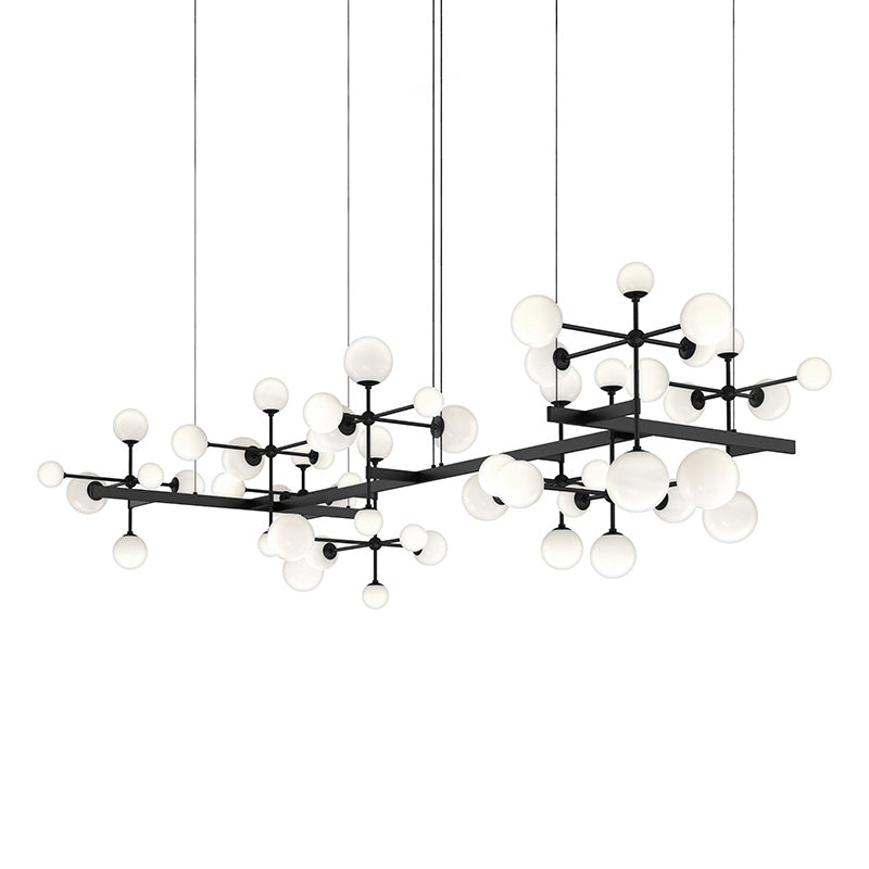 Sonneman 2067.25 LED Pendant, Satin Black
