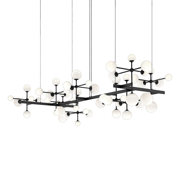 Sonneman 2067.25 LED Pendant, Satin Black