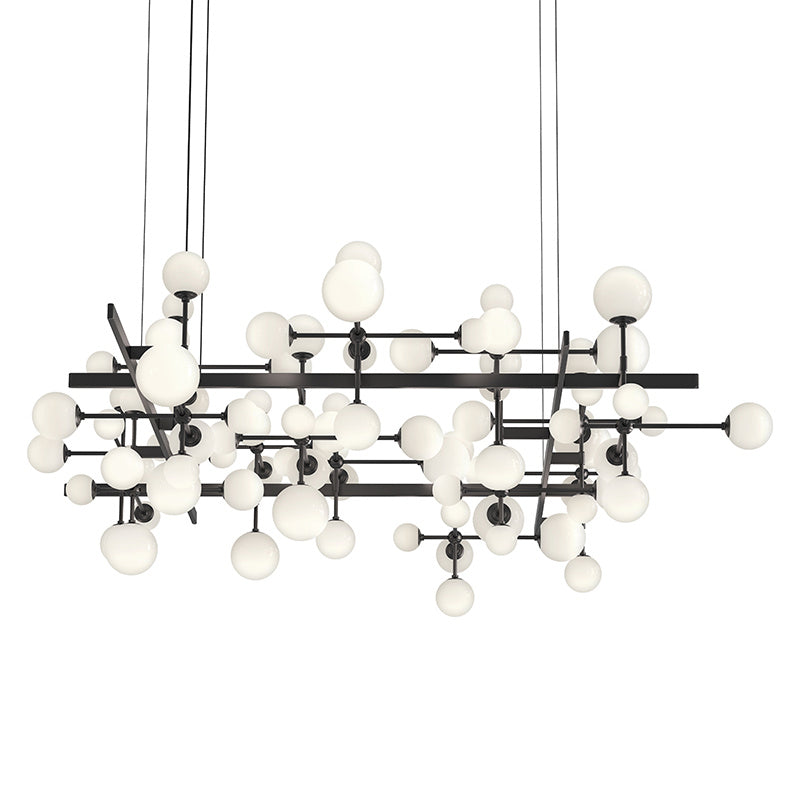 Sonneman 2068.25 LED Pendant, Satin Black