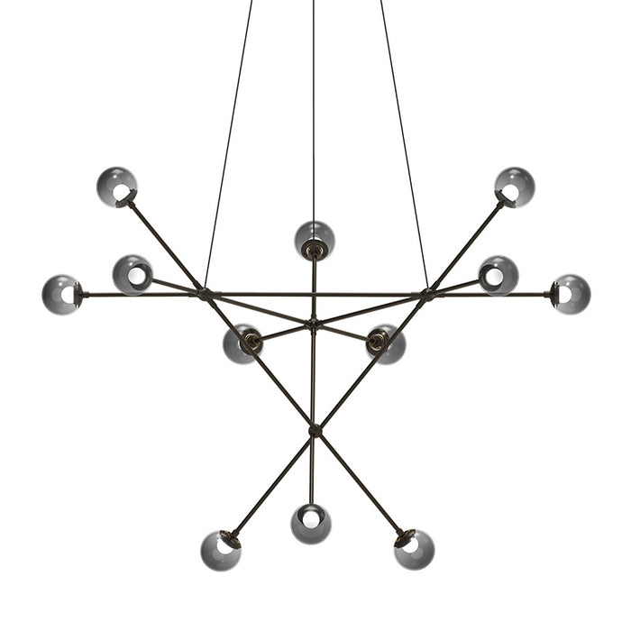 Sonneman 2082.37K LED Pendant, Polished Black Nickel