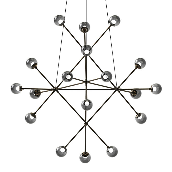Sonneman 2084.37K LED Pendant, Polished Black Nickel