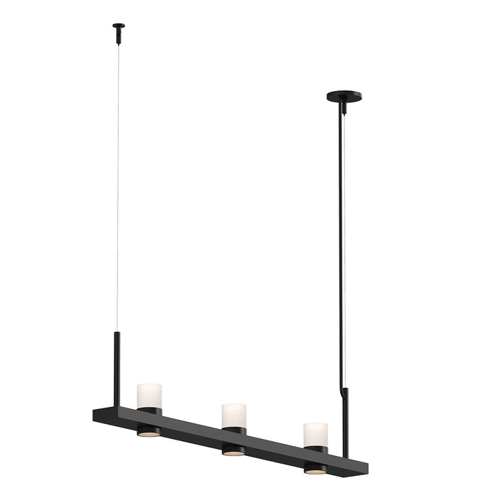 Sonneman 20QKL04C LED Pendant, Satin Black