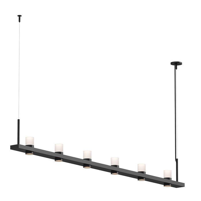 Sonneman 20QKL08C LED Pendant, Satin Black