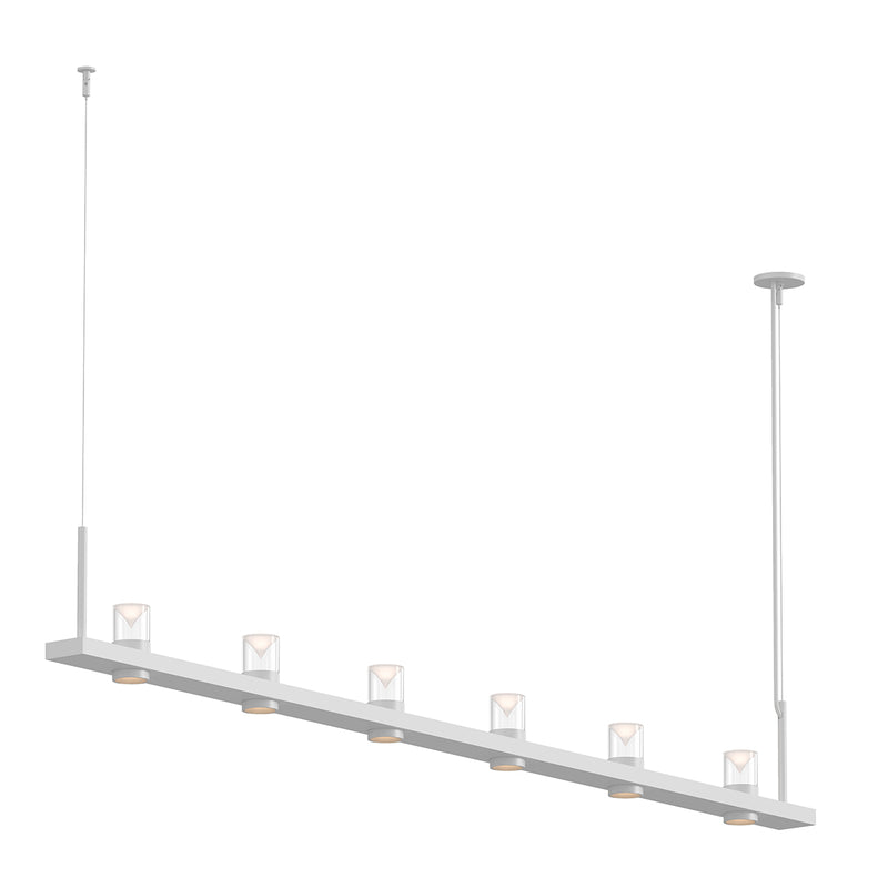 Sonneman 20QWL08B LED Pendant, Satin White