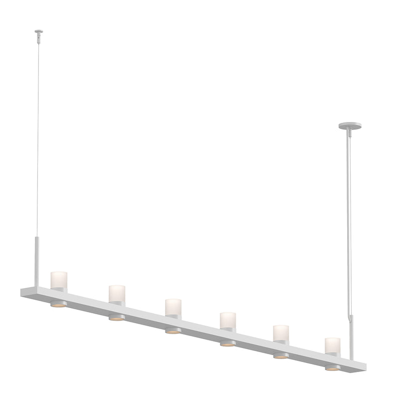 Sonneman 20QWL08C LED Pendant, Satin White