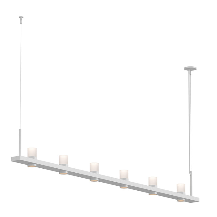 Sonneman 20QWL08C LED Pendant, Satin White