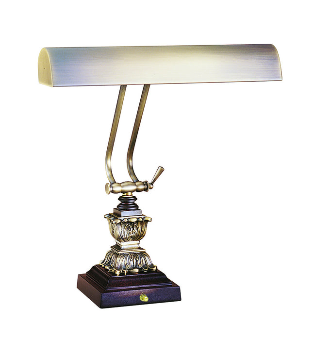 House of Troy P14-232-C71 Two Light Piano/Desk Lamp, Antique Brass