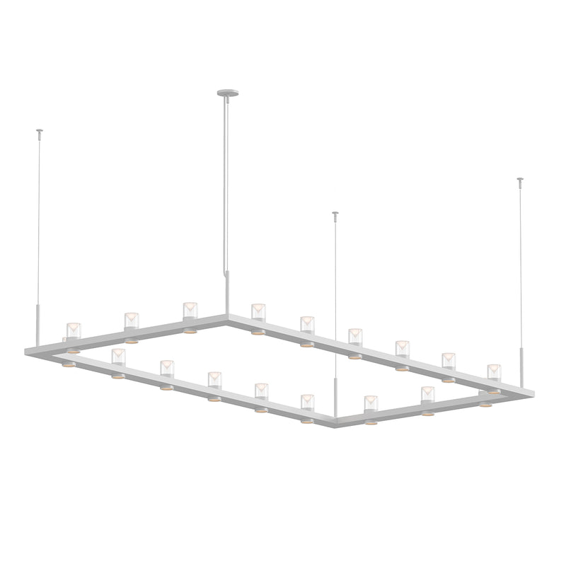 Sonneman 20QWR48B LED Pendant, Satin White