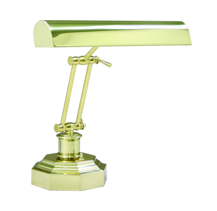 House of Troy P14-203 Two Light Piano/Desk Lamp, Polished Brass