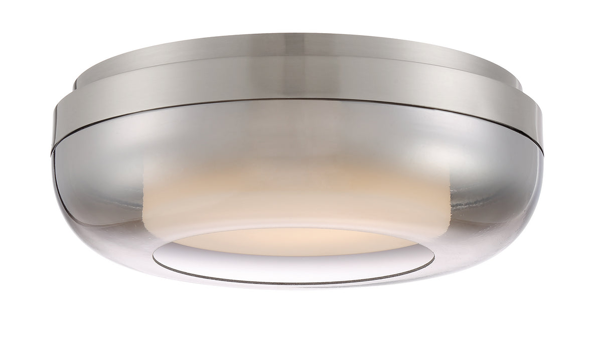 George Kovacs P952-2-084-L LED Flush Mount, Brushed Nickel