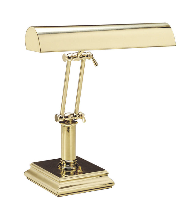 House of Troy P14-201 Two Light Piano/Desk Lamp, Polished Brass