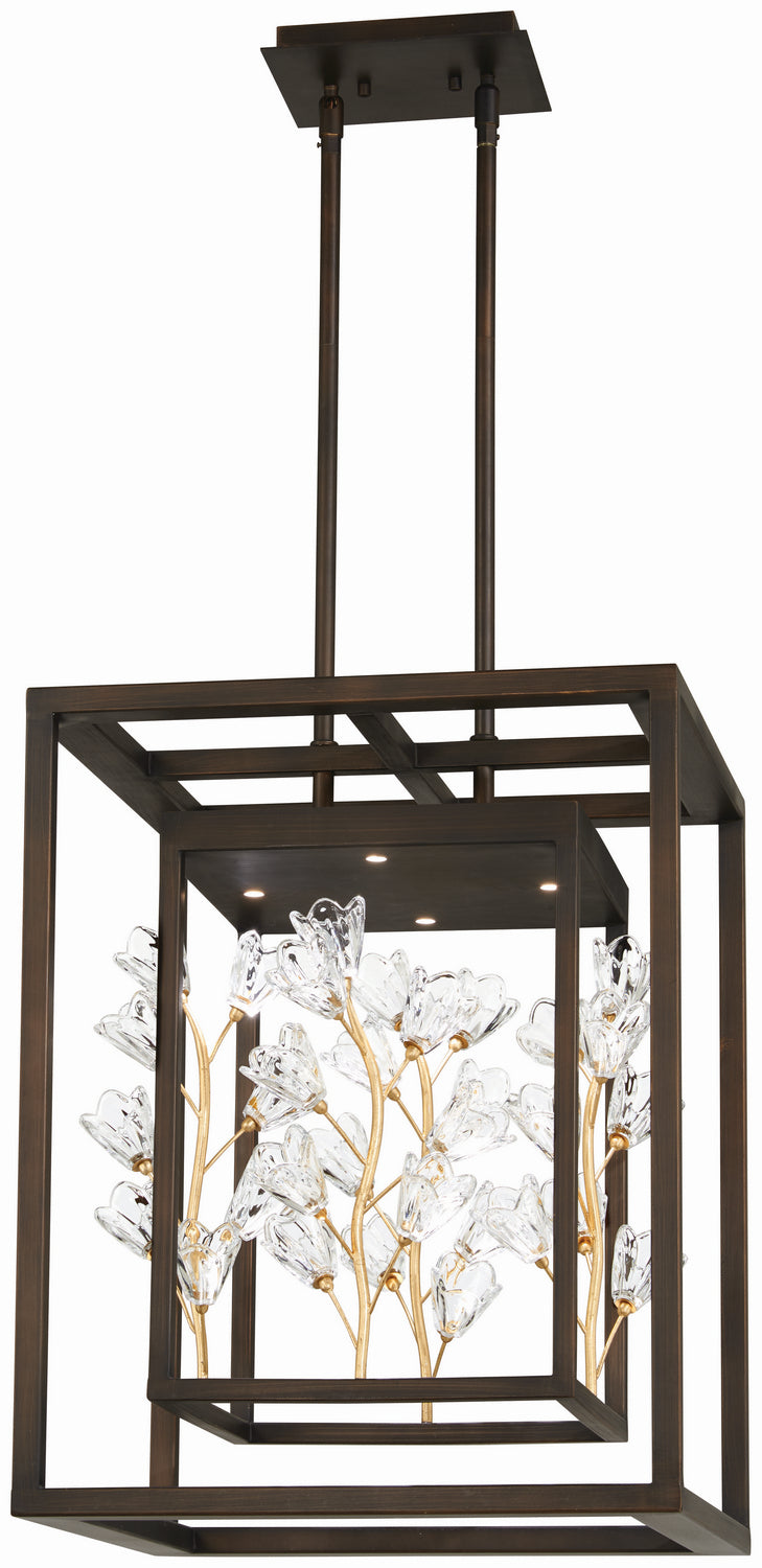 Metropolitan N7963-730-L LED Pendant, Regal Bronze W/ Empire Gold