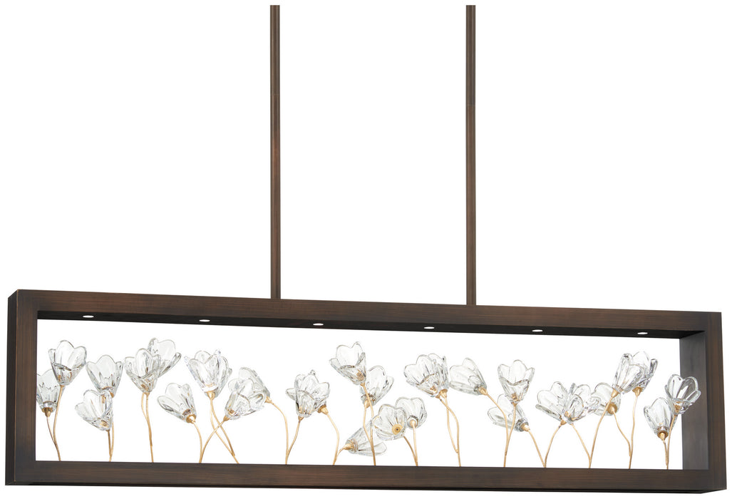 Metropolitan N7966-730-L LED Island Pendant, Regal Bronze W/ Empire Gold