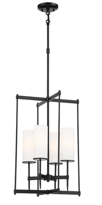 Minka-Lavery 3844-66A Four Light Pendant, Coal
