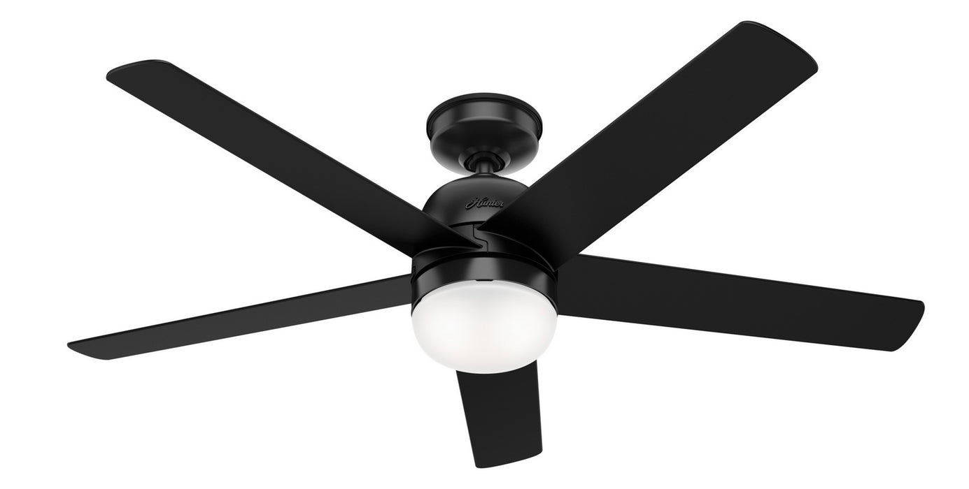 Hunter 50292 52" Ceiling Fan, Matte Black