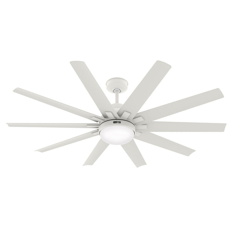 Hunter 50720 60" Ceiling Fan, Matte White