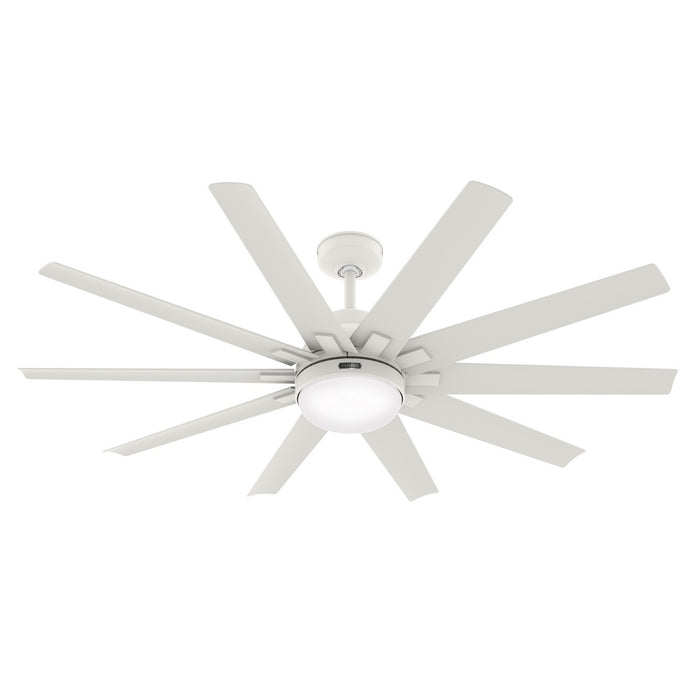 Hunter 50720 60" Ceiling Fan, Matte White