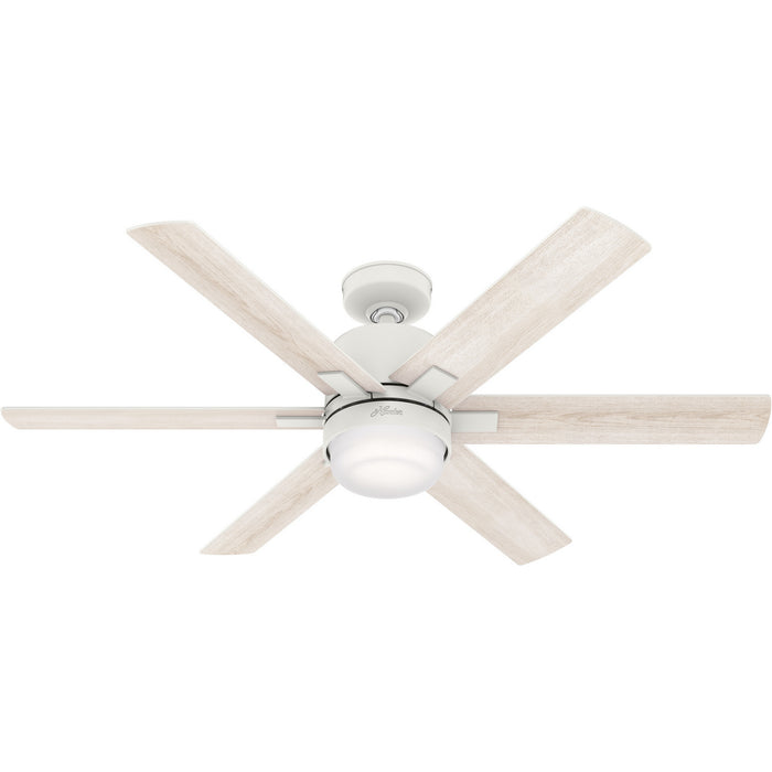 Hunter 50952 52" Ceiling Fan, Matte White