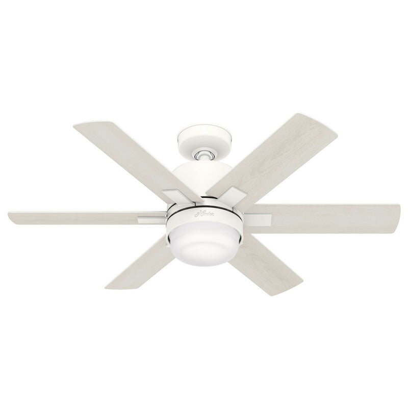 Hunter 50955 44" Ceiling Fan, Matte White