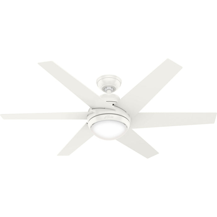 Hunter 50977 52" Ceiling Fan, Fresh White