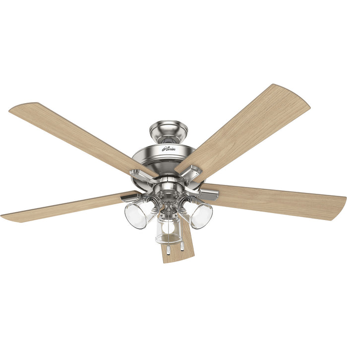 Hunter 51097 60" Ceiling Fan, Brushed Nickel