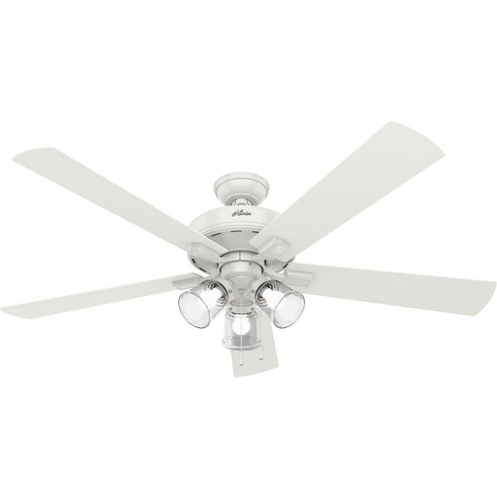 Hunter 51103 60" Ceiling Fan, Fresh White