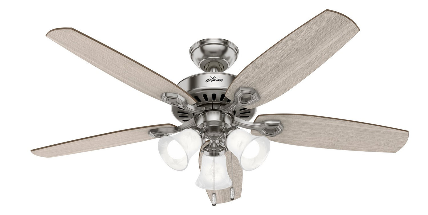 Hunter 51111 52" Ceiling Fan, Brushed Nickel