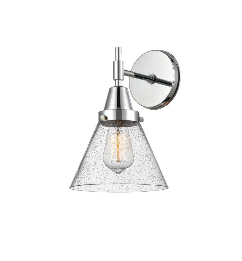 Innovations 447-1W-PC-G44 One Light Wall Sconce, Polished Chrome